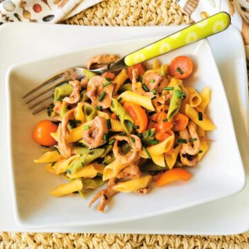 Easy Italian squid pasta recipe from Abruzzo