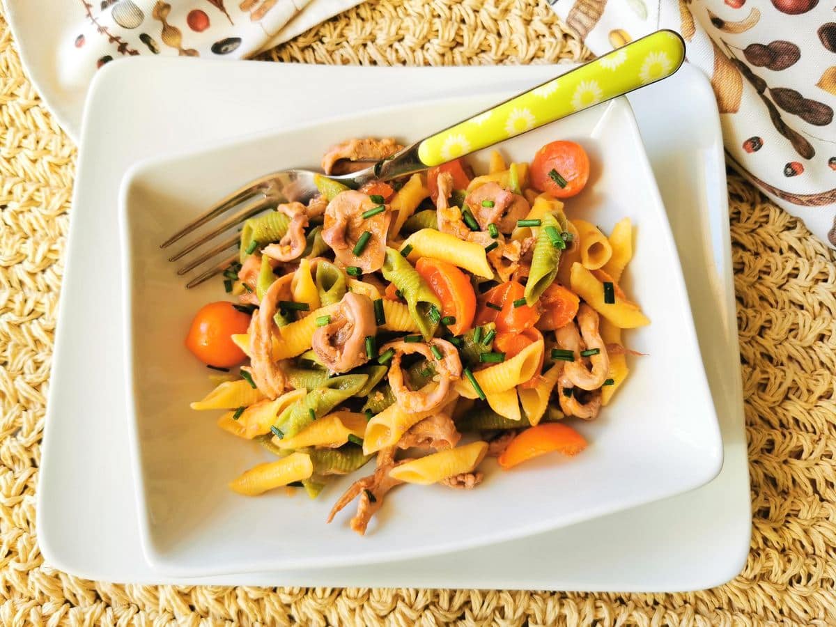 Easy Italian squid pasta recipe from Abruzzo