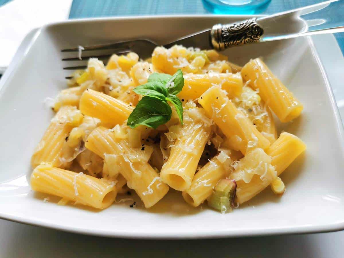 Elicoidali with Tropea onions