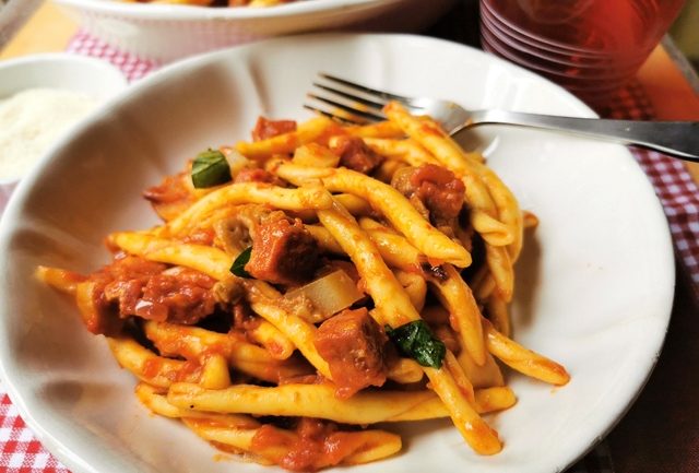 fileja pasta alla Silana recipe from Calabria