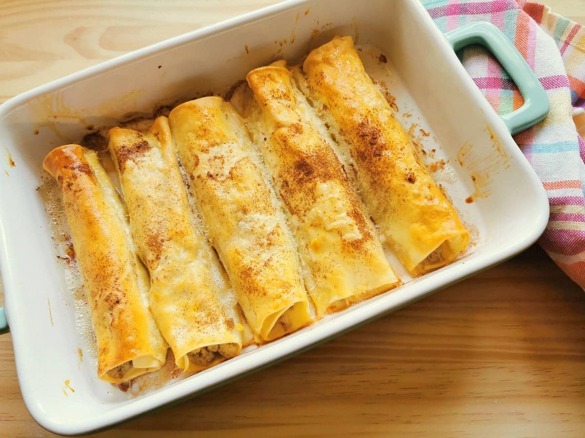 Homemade Cannelloni from Abruzzo (cannelloni all’abruzzese)