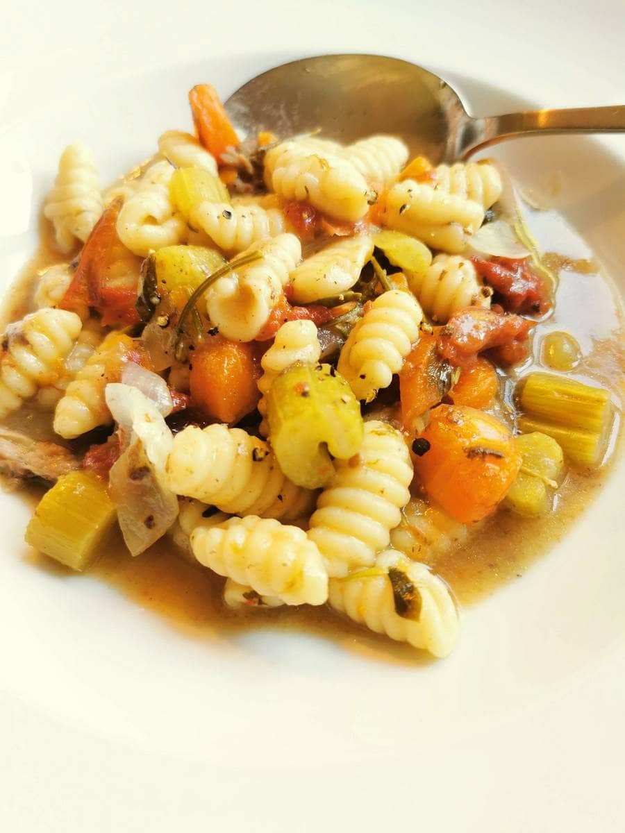 Homemade Sardinian Gnocchi (malloreddus) in Lamb Broth. – The Pasta Project