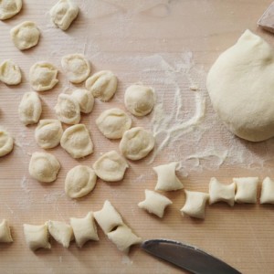 homemade orecchiette pasta