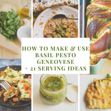 how to make and use basil pesto genovese