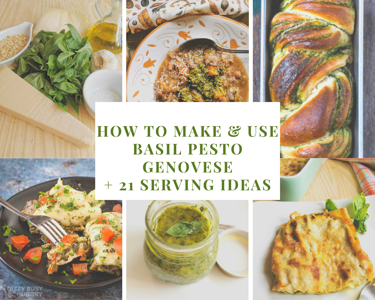 How to make and use basil pesto Genovese.