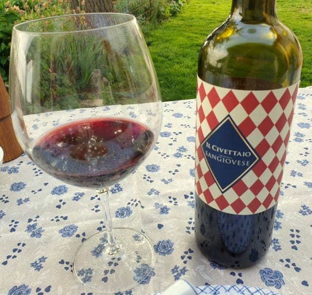 Il Civettaio Sangiovese red wine from Tuscany