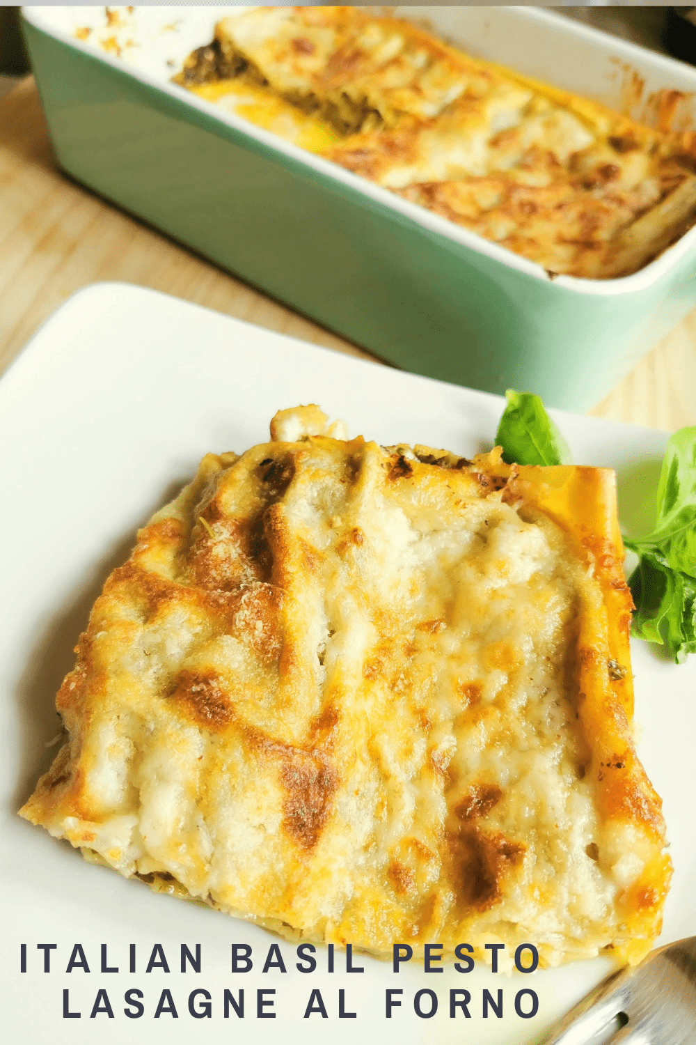 Italian Basil Pesto Lasagne al Forno The Pasta Project