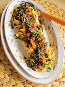 Slow cooked Italian beef cheek ragù. – The Pasta Project
