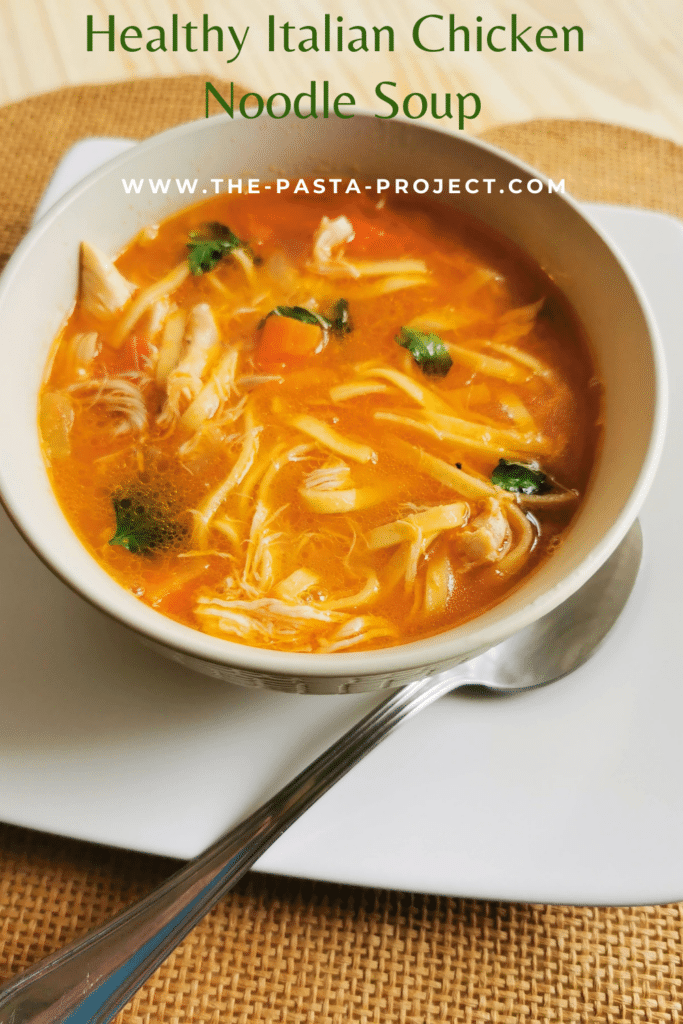 Italian chicken noodle soup