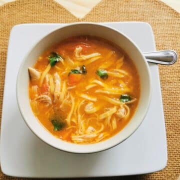 Italian chicken noodle soup