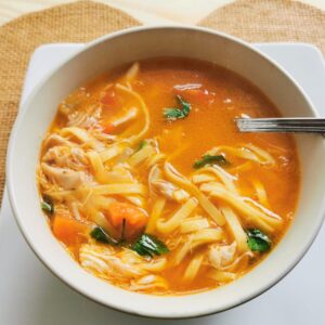 Italian chicken noodle soup