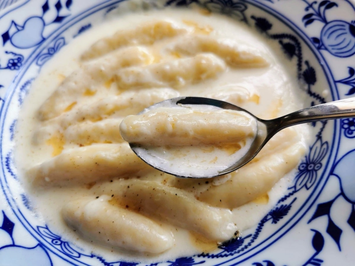 The best Italian potato gnocchi (gnocchi della Val Varaita)