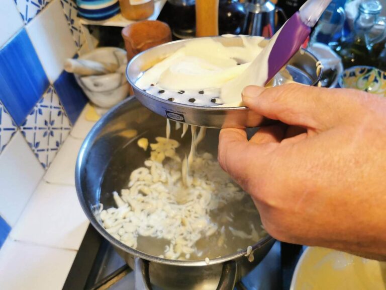 Image showcasing Italian teardrop dumplings (chnèfflènè) – The Pasta Project