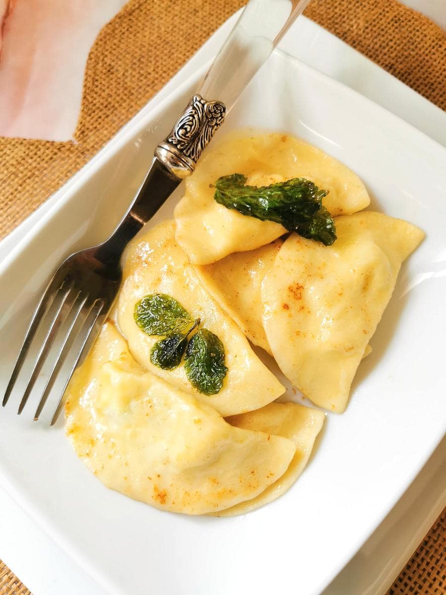 Ligurian Potato and Mint Ravioli (Turle)