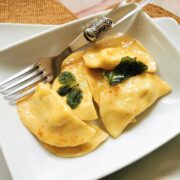 Ligurian Potato and Mint Ravioli (Turle)