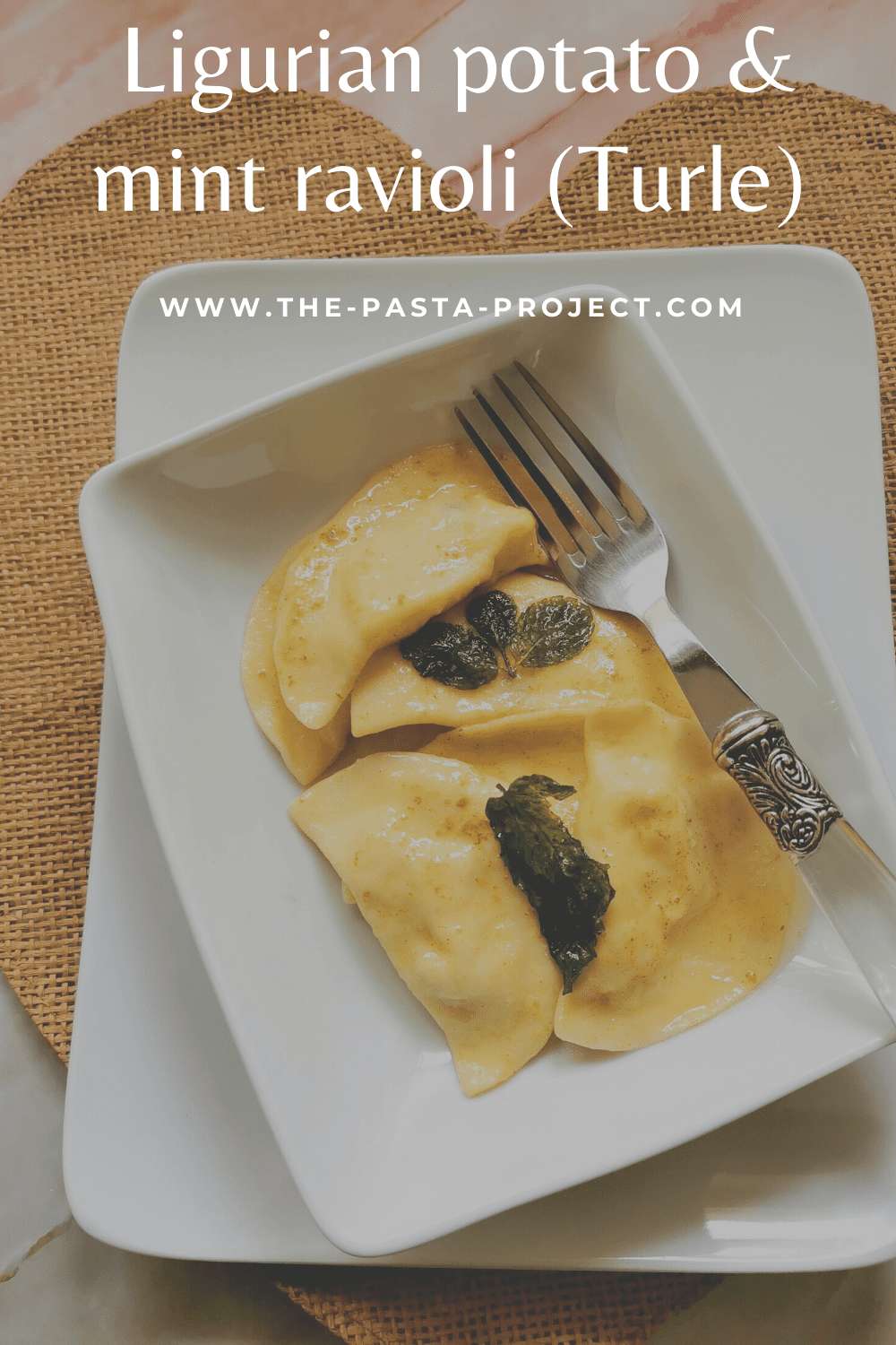 Ligurian Potato and Mint Ravioli (Turle)