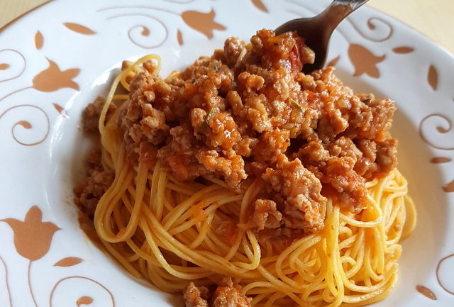 Maccheroncini di Campofilone pasta with Marchigiano ragu