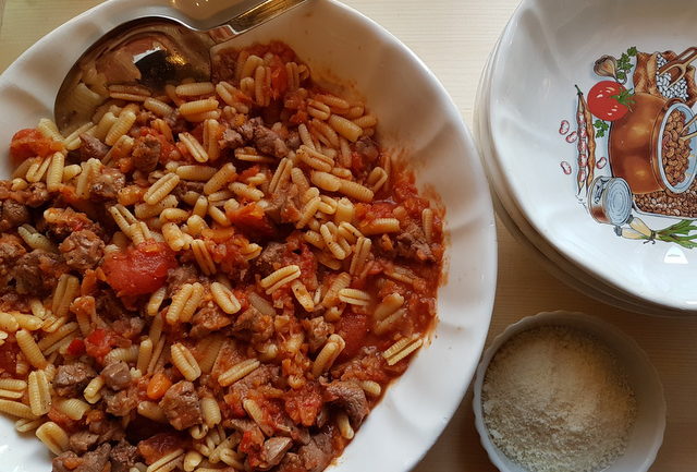 Malloreddus with lamb ragu (Sardinian gnocchi)