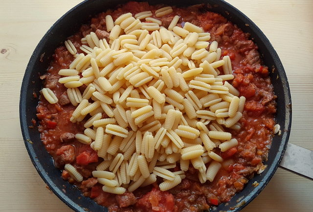 Malloreddus with lamb ragu (Sardinian gnocchi) 