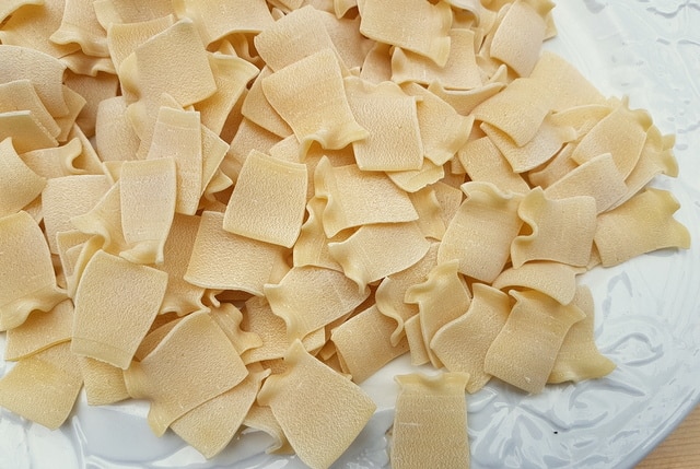 Maltagliati pasta 