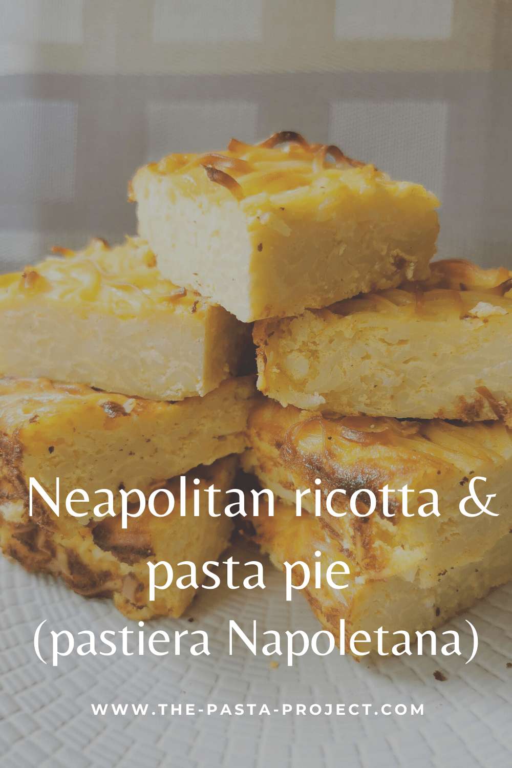 Neapolitan ricotta and pasta pie