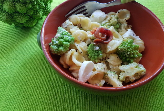 Orecchiette Pasta with Romanesco Broccoli