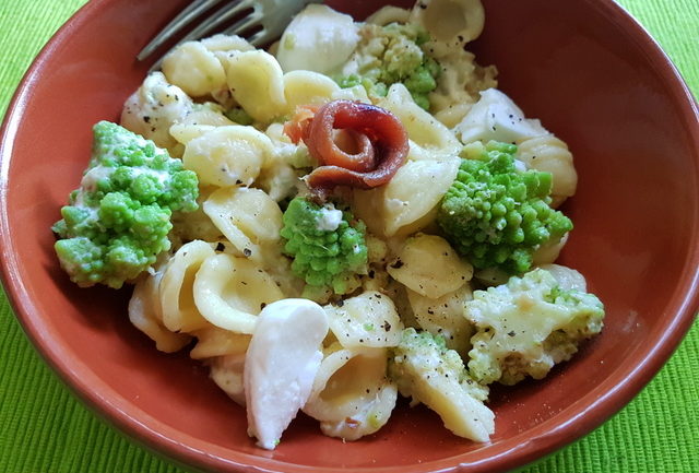 Orecchiette Pasta with Romanesco Broccoli
