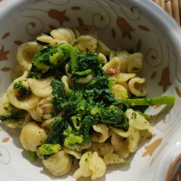 Orecchiette with Broccoli Rabe (rapini)