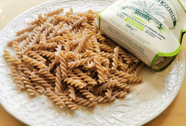 organic whole wheat fusilli Benedetto Cavalieri