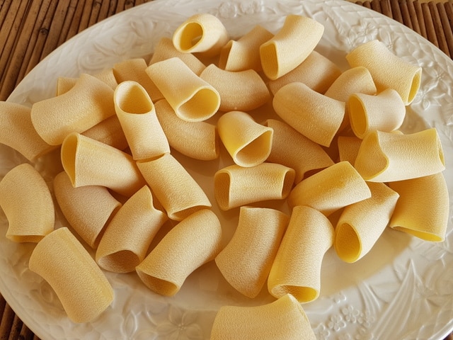 paccheri pasta from Naples