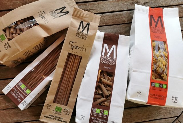 Different types of pasta from Pasta Mancini