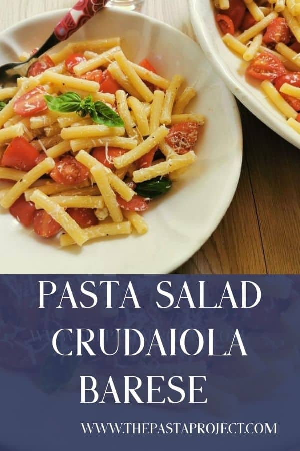 Pasta Salad Crudaiola Barese