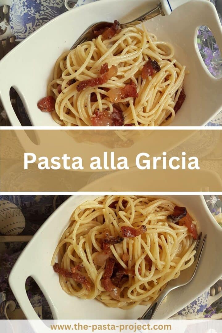 Pasta alla Gricia (Authentisches römisches Rezept) Das PastaProjekt