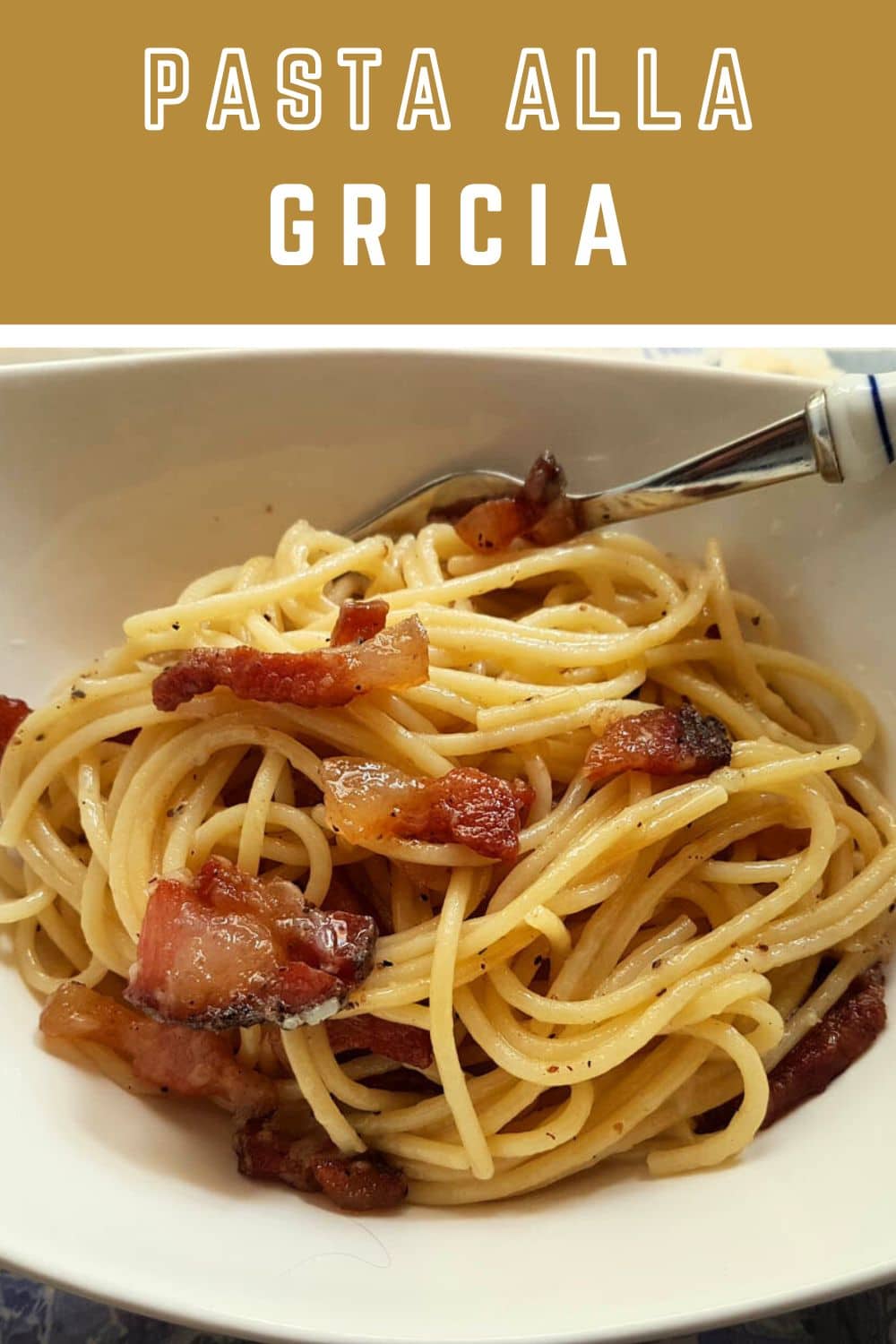 Pasta alla Gricia (Authentic Roman Recipe) The Pasta Project