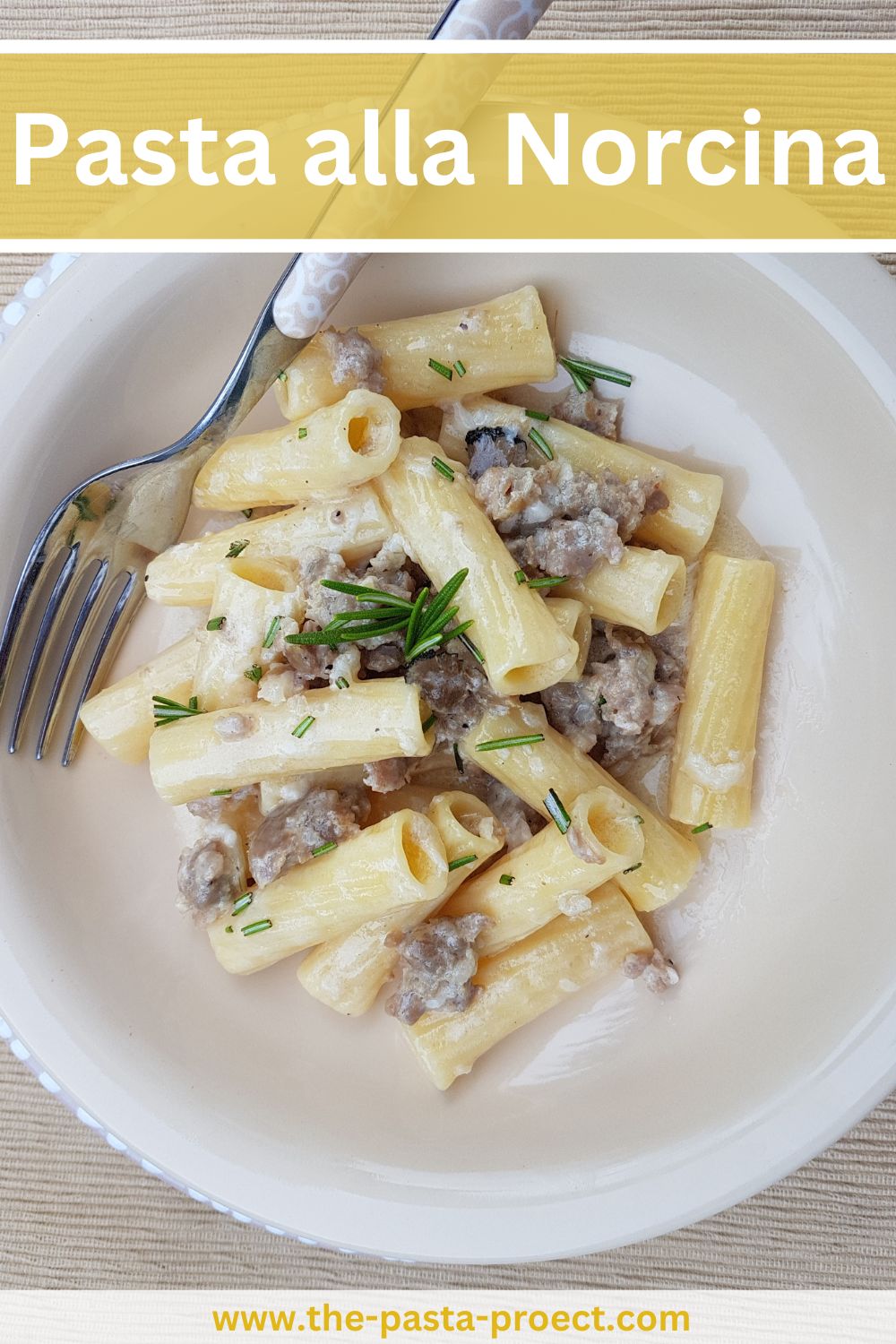 Pasta alla Norcina.