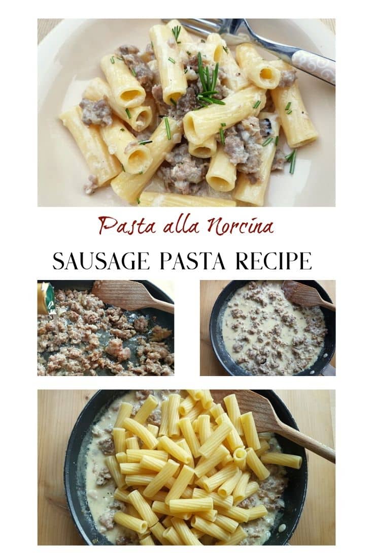 Pasta alla Norcina: Sausage Pasta Recipe