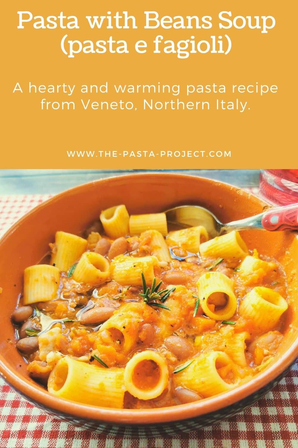 pasta with beans (pasta e fagioli)