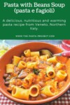 pasta with beans (pasta e fagioli)