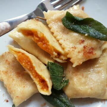 Pumpkin Tortelli; recipe from Mantova