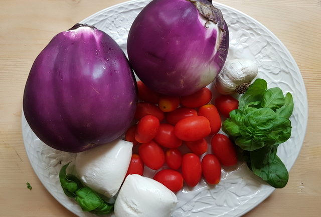 ingredients for pasta alla parmigiana recipe