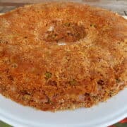 Sicilian baked anelletti timballo