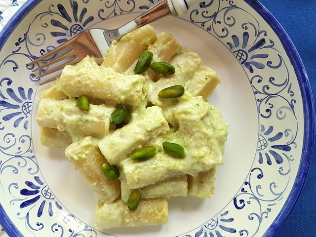 Sicilian ricotta and pistachio pasta recipe