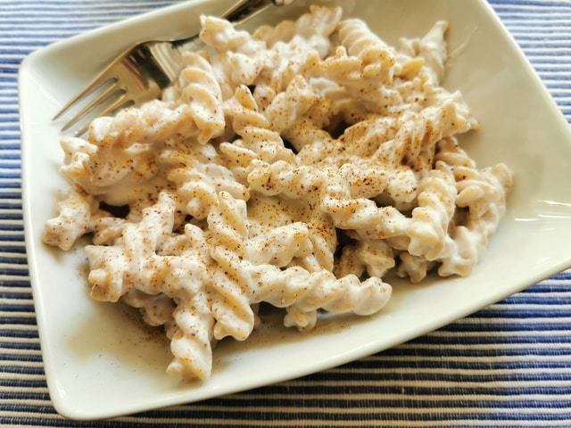 Sicilian pasta with ricotta