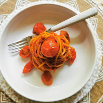 Spaghetti all'assassina assassin's spaghetti.