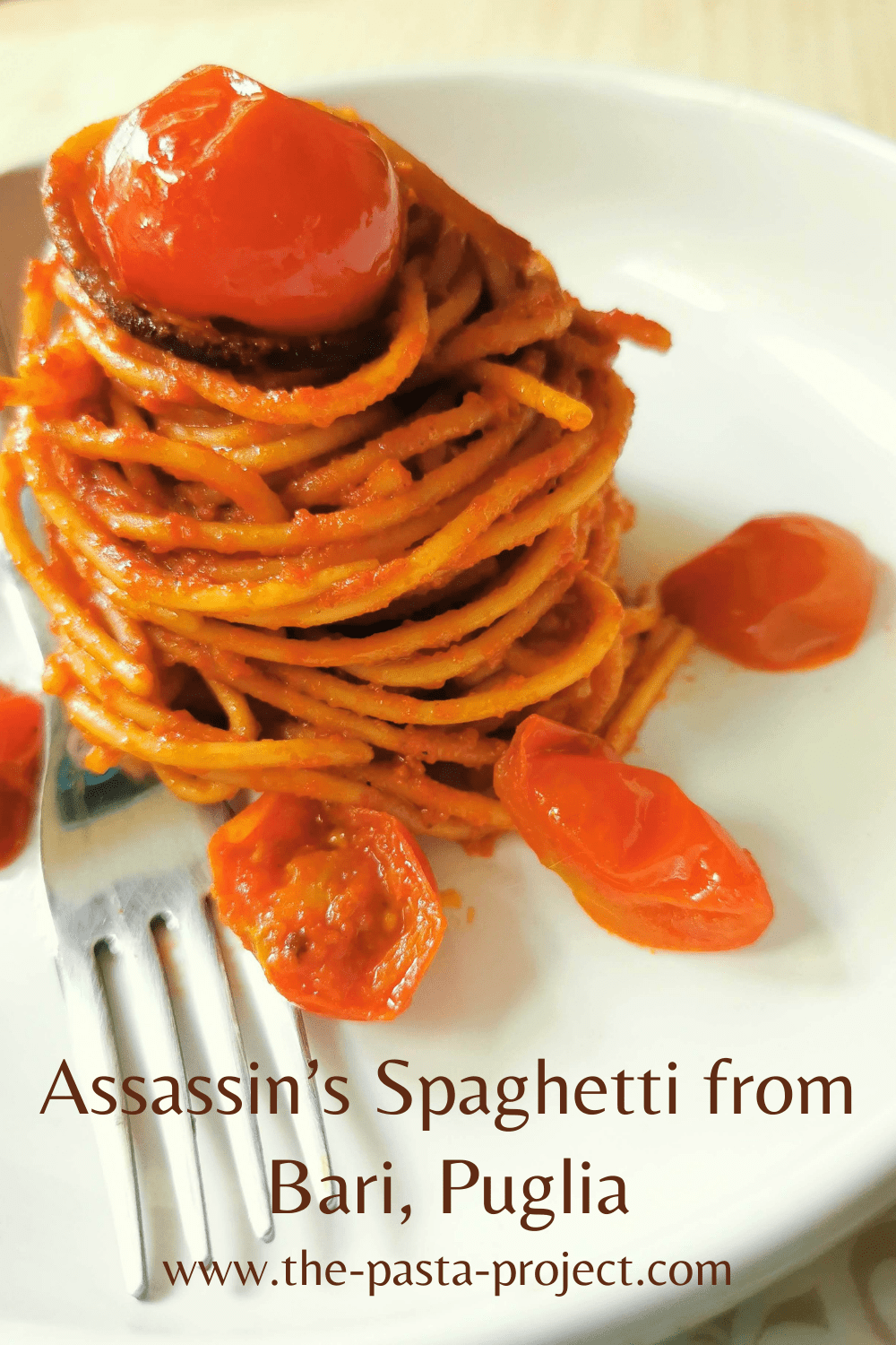 Spaghetti all’Assassina Assassin’s Spaghetti from Puglia