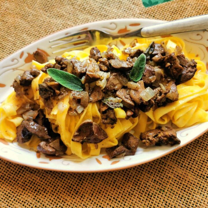 Tagliatelle with Hen Liver The Pasta Undertaking Tasty Made Simple