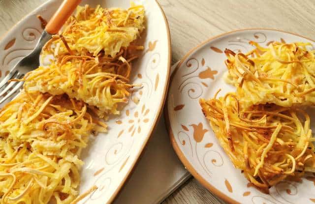 tagliolini baked in broth (bassotti)