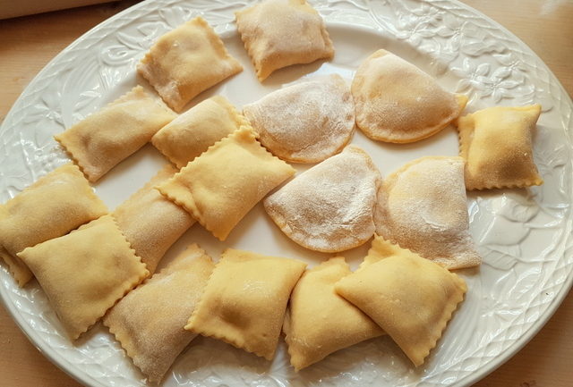 Tortelli and ravioli