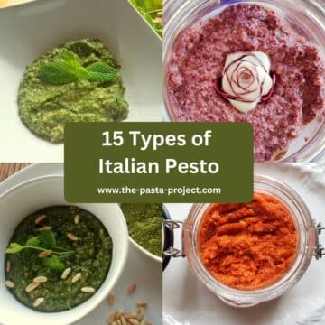 15 types of Italian pesto