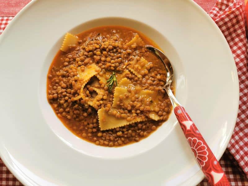 Umbrian Lentil Soup with Pasta-image